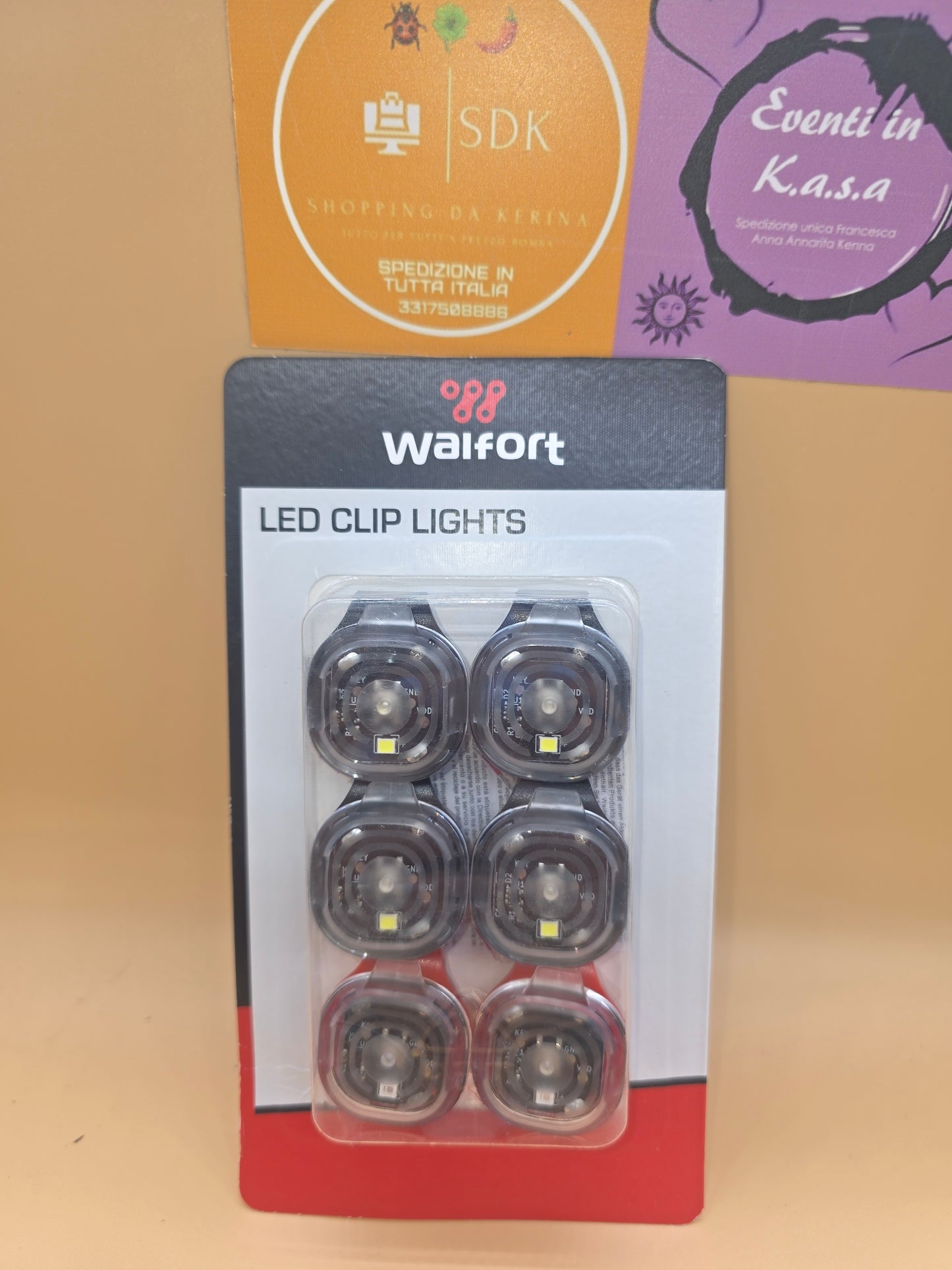 6 led clip