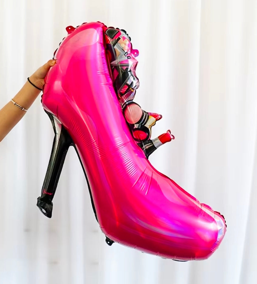 4 palloncini 2 testa barbie 2 scarpa